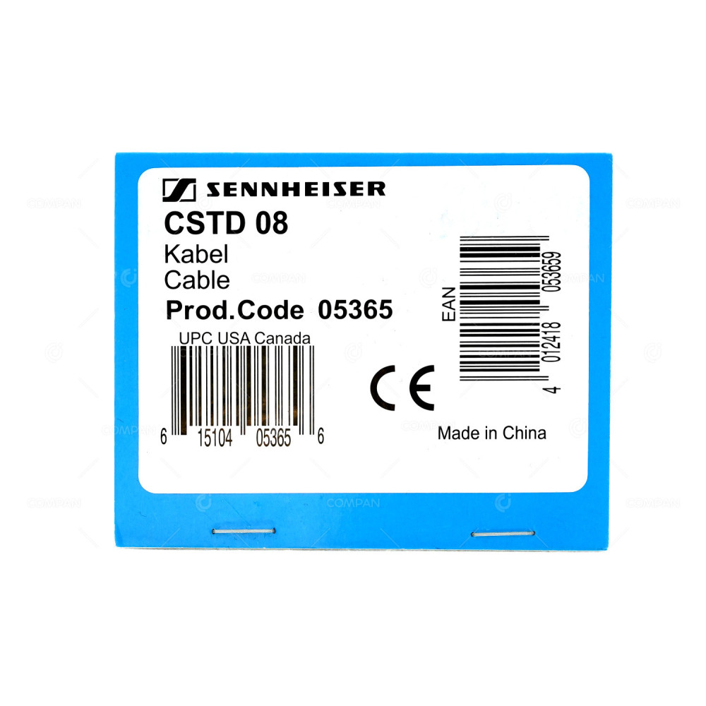 CSTD 08 SENNHEISER STANDARD CABLE FOR WIRED HEADSETS RJ9 TO QD FOR CISCO CP SERIES HEADSET COMPATIBLE PHONES 05365